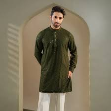 Classic Embroidered Panjabi - Image 2