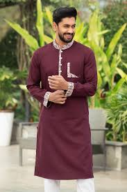 Classic Embroidered Panjabi - Image 4