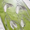 Snowdrop Linocut Print – January Birth Flower - Image 6